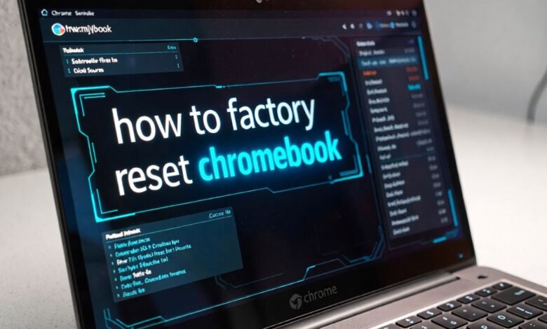How to factory reset Chromebook