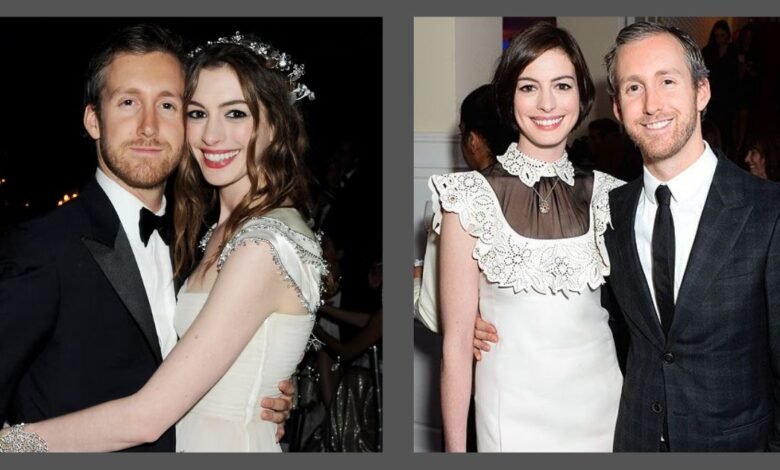 Anne Hathaway husband Adam Shulman portrait