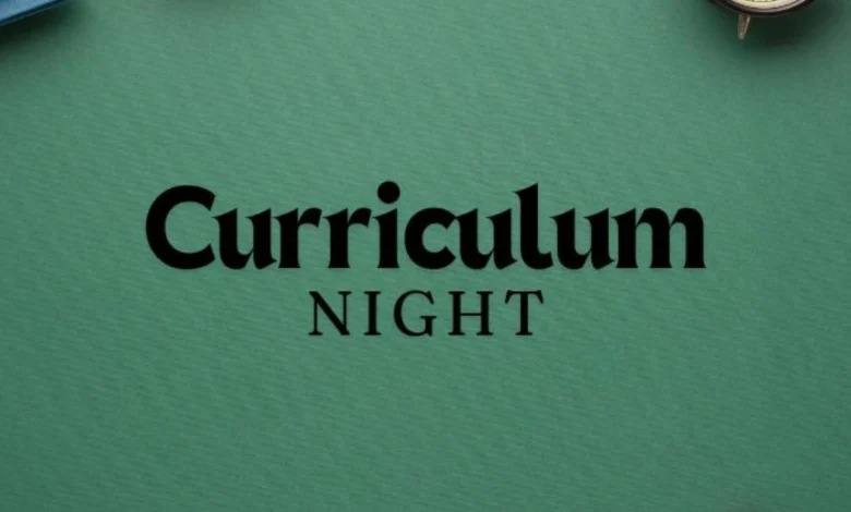 Curriculum Night
