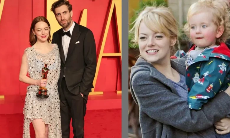 Emma Stone children motherhood concept and Dave McCary