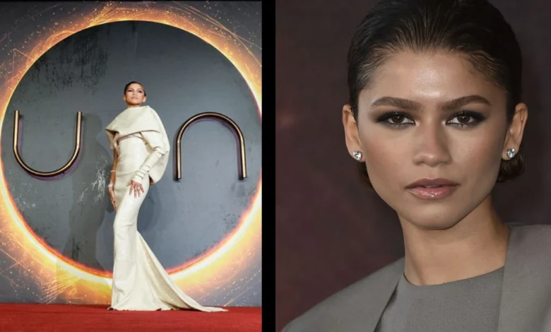 Zendaya full body image showing zendaya height in feet