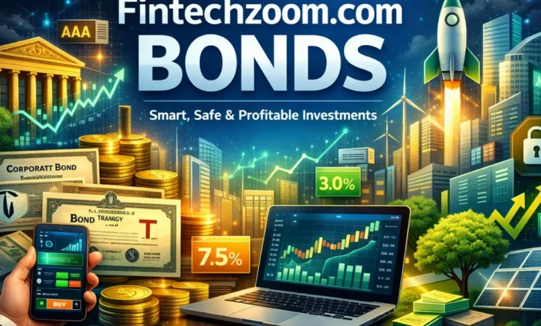 Fintechzoom.com Bonds investment and analytics illustration