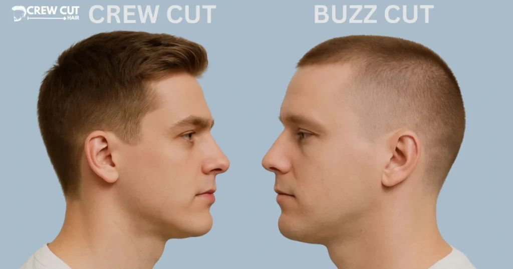 Men’s Crew Cut vs Buzz Cut
