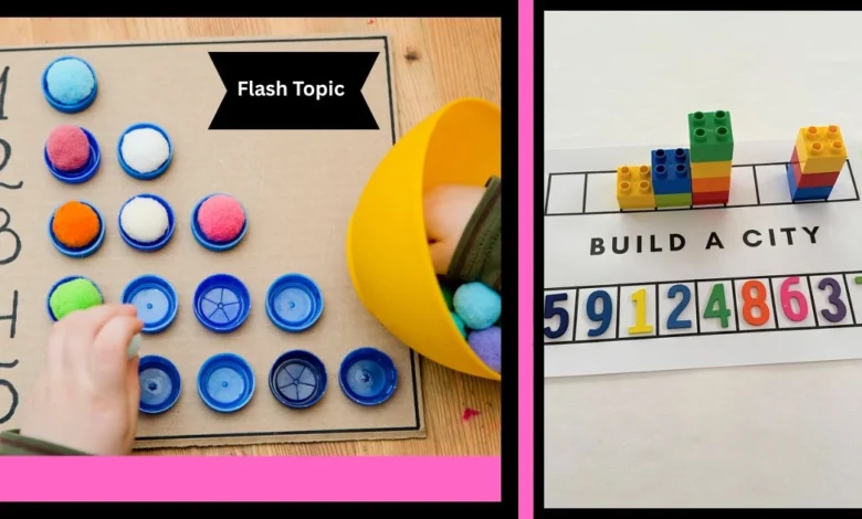 learning counting with preschool math activities