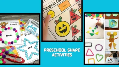 preschool shape activities