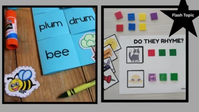 Rhyming activities for preschool classroom