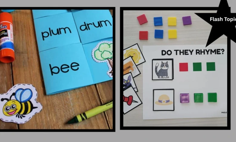Rhyming activities for preschool classroom