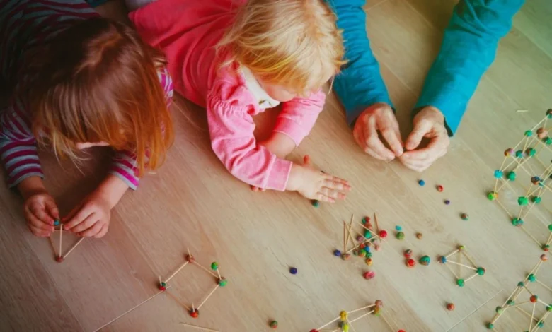 STEM Activities for Kindergarten with hands-on learning and building blocks