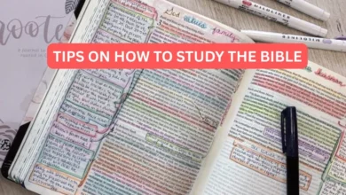 tips on how to study the bible with notes