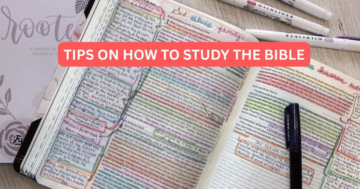 10 Tips on How to Study the Bible for Better Understanding