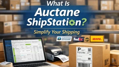 what is auctane shipstation shipping dashboard and package label