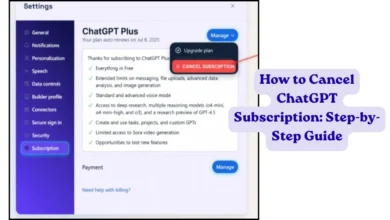 how to cancel chatgpt subscription full guide