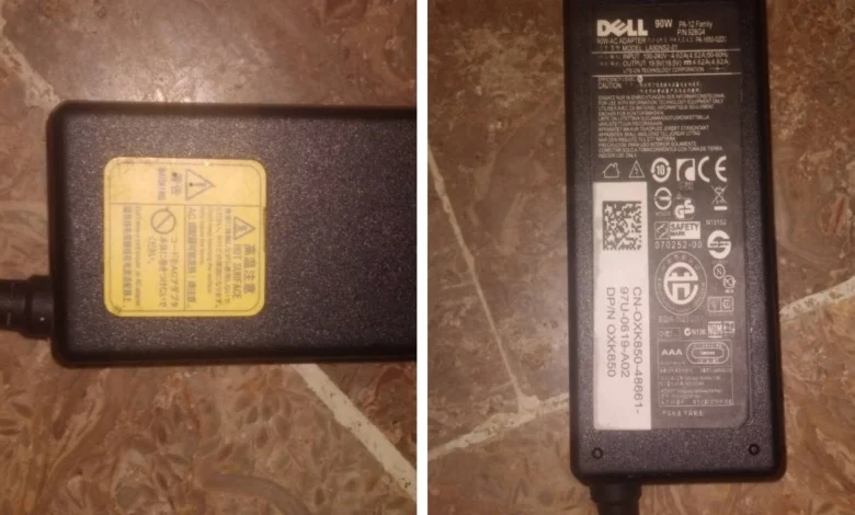 Dell laptop charger 90W for fast and safe charging
