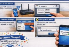 Step by step guide on how to change wifi name in router settings
