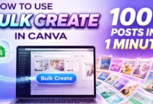 How to Use Bulk Create in Canva