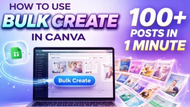 How to Use Bulk Create in Canva
