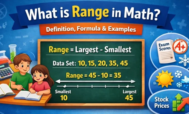 what is range in math