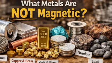 what metals are not magnetic