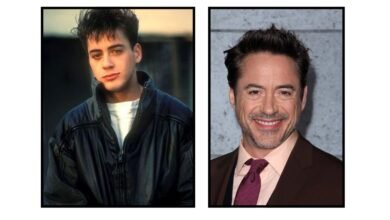 robert downey jr young