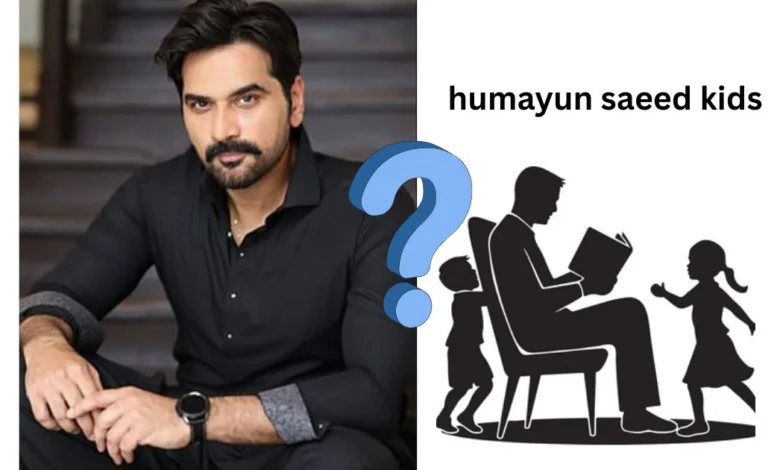 humayun saeed kids