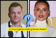 is taron egerton dating brooks nader