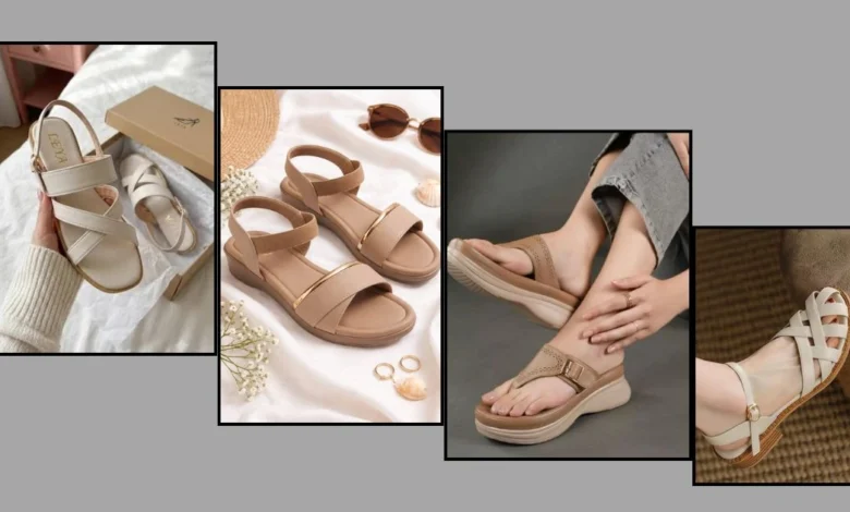 aesthetic look sandals